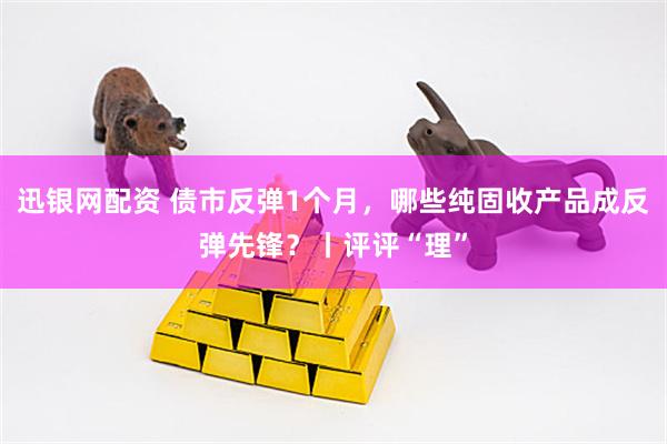 迅银网配资 债市反弹1个月,哪些纯固收产品成反弹先锋?丨评评“理”